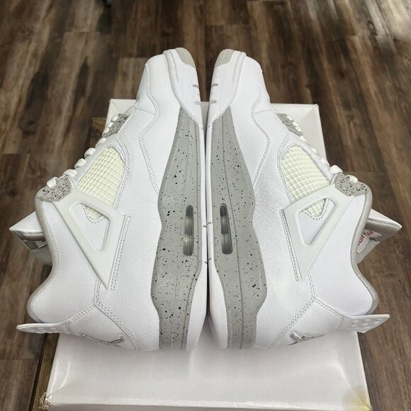 Nike Air Jordan 4 Retro Tech White Oreo 2021 - Picture 4 of 5